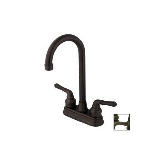 Elements of Design Magellan Oil Rubbed Bronze 2 Handle Bar Faucet