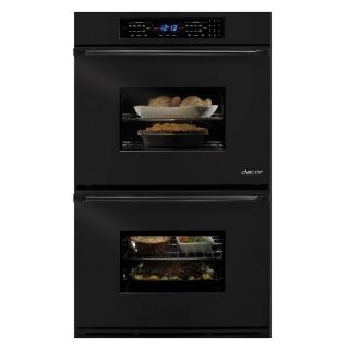 Dacor Self Cleaning Convection Double Electric Wall Oven (Black) (Common 27 in; Actual 26.875 in)