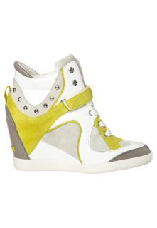 Guess HUXLEY   Wedge boots   white