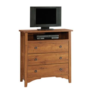 Sauder Rose Valley Abbey Oak Television Stand