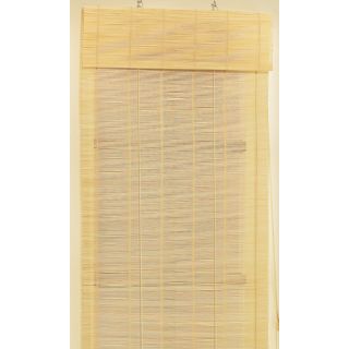Style Selections 24 in W x 72 in L Natural Light Filtering Roll Up Shade