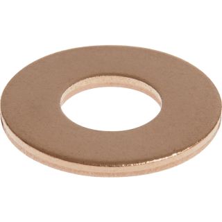 The Hillman Group 100 Count #4 x 1/4 in Copper Standard (SAE) Flat Washers