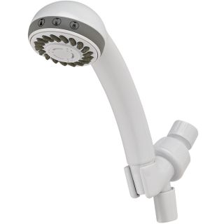 AquaSource 2.5 GPM (9.5 LPM) White 3 Spray Handheld Showerhead