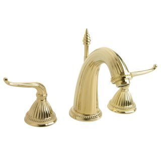 Giagni Celina Millennium Brass 2 Handle Widespread WaterSense Bathroom Sink Faucet (Drain Included)