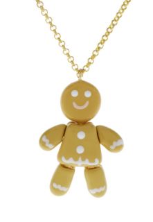 N2 GINGERBREAD MAN   Necklace   multicoloured