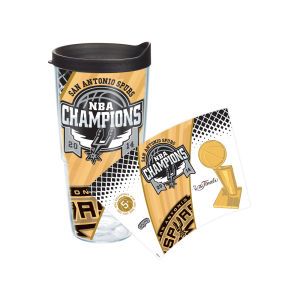 San Antonio Spurs Tervis Tumbler 2014 NBA Champ 24oz. Wrap Tumbler with Lid