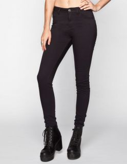 Manhattan High Rise Womens Skinny Jeans Black In Sizes 13, 1, 7, 5, 0, 11,