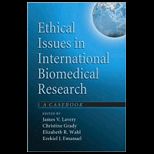 Ethical Issues in Internatl. Biomedical