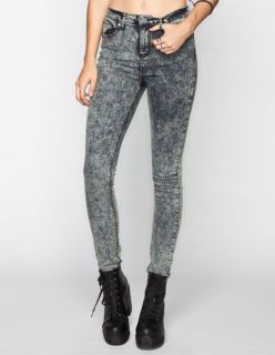 Manhattan High Rise Womens Skinny Jeans Acid Wash In Sizes 7, 11, 3, 0, 1,