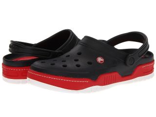 Crocs Front Court Clog Shoes (Black)