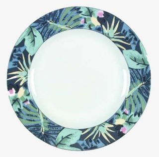 Vitromaster Key Largo Salad Plate, Fine China Dinnerware   Multicolor Flowers &