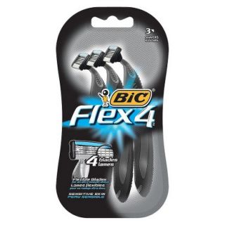 Bic Flex 4 Mens Shaver   3 pack