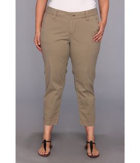 Jag Jeans Plus Size Plus Size Havana Ankle Womens Casual Pants (Brown)