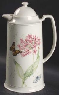 Lenox China Butterfly Meadow Plastic Thermos/Carafe & Lid, Fine China Dinnerware