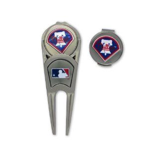 MLB Philadelphia Phillies Ball Mark Repair Tool & Hat Clip Combo  Golf Equipment  Sports & Outdoors
