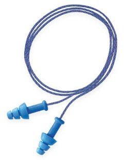 Howard Leight   Corded Smart Fit Blue Earplugs   Ear Protection Equipment  