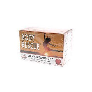 Body Rescue Alkalizing Tea Apple Cinnamon Flavor   20 Tea Bags, 7 pack 