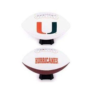 Miami Hurricanes Full Size NCAA Licensed Logo Football Sports Collectibles