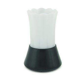 Candle Warmers Etc. Small Candle Breeze, Black Fluted   Candle Lamps