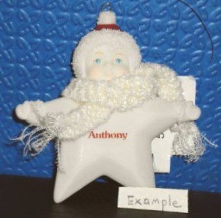 Department 56 My Brightest Star Snowbabies Christmas Ornament   Dylan  Decorative Hanging Ornaments  