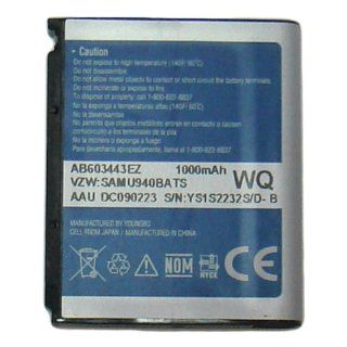 Oem Samsung Glyde Standard Li Ion Battery, Ab603443Ez Cell Phones & Accessories