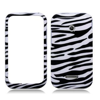 For Huawei Inspira H867G/ Glory H868c (Straight Talk) Image Protector Case, Zebra Black+White Cell Phones & Accessories