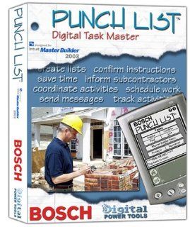 Bosch Punch List Digital Task Master, Master Builder 2003 Version #BDPTPLMB (DVD ROM)