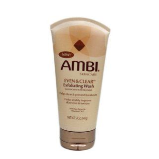 Ambi Even & Clear Exfoliating Wash  Body Lotions  Beauty