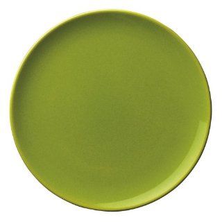 Waechtersbach Effect Glaze Kiwi Coupe Salad Plates, Set of 4 Kitchen & Dining