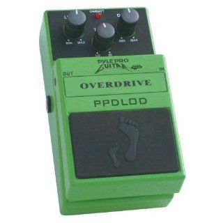 Pyle Pro PPDLOD Ultimate Overdrive Effect Guitar Pedal Musical Instruments