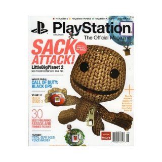 Playstation Magazine; August 2010 (Mafia II; Little Big Planet 2) (Call of Duty Black Ops; Sack Attack, Rock Band 3) Playstation Magazine Books
