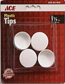Ace Plastic Straight Tip Non marking Easy Gliding On   Furniture Cups  