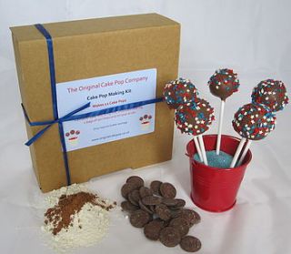 father's day cake pop making kit by the original cake pop company