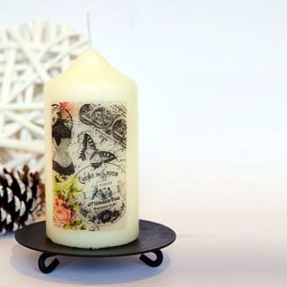 vintage french style candle savon de fleurs by light illuminate enjoy
