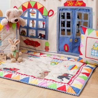 hand appliqued play mat by alphabet gifts & interiors
