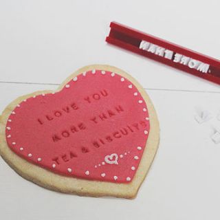 make your own edible card kit by stompstamps