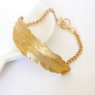 feather bracelet by maria allen boutique