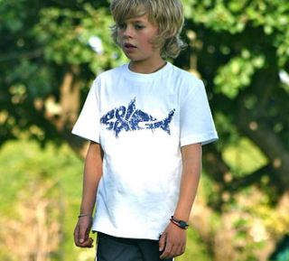 shark bite t shirt by sharky and george clothing