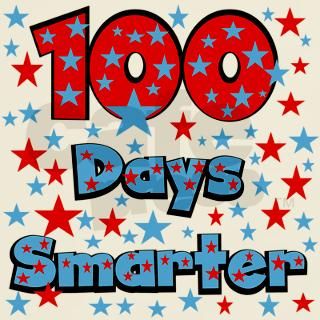 100 Days Smarter T Shirt by peacockcards