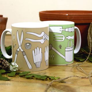 the 'gardener' mug by angela chick