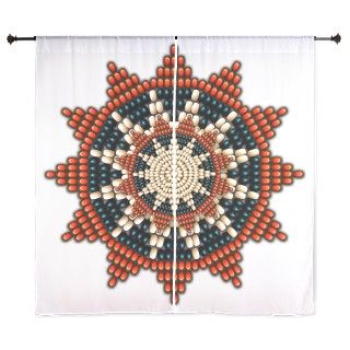 Native American Sunburst Rosette 60 Curtains by Admin_CP14613691