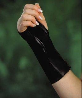 Wrist Support   X Large Black elastic with preshaped aluminum stay to fit the palm. Hook & loop closure. Designed to fit either hand with the turning of the stay. 