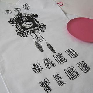cake time tea towel by mr.ps