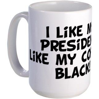 Black President Obama Mug by politeeque