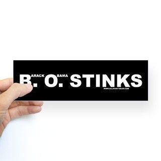 B.O. STINKS Bumper Bumper Sticker by allrightgear