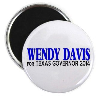 Wendy Davis for Texas Governor 2014 Magnet by groovygaldesignsondemand