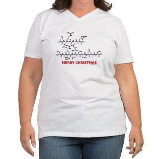 Merry Christmas molecularshirts T Shirt by christmas1_mols