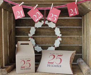 christmas pillow gift box by posh totty designs interiors