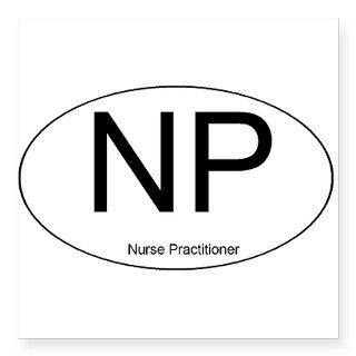 Nurse Practitioner Oval Sticker by Admin_CP3141662