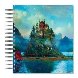 ECOeverywhere A Journey's End Picture Photo Album, 18 Pages, Holds 72 Photos, 7.75 x 8.75 Inches, Multicolored (PA18204)  Wirebound Notebooks 